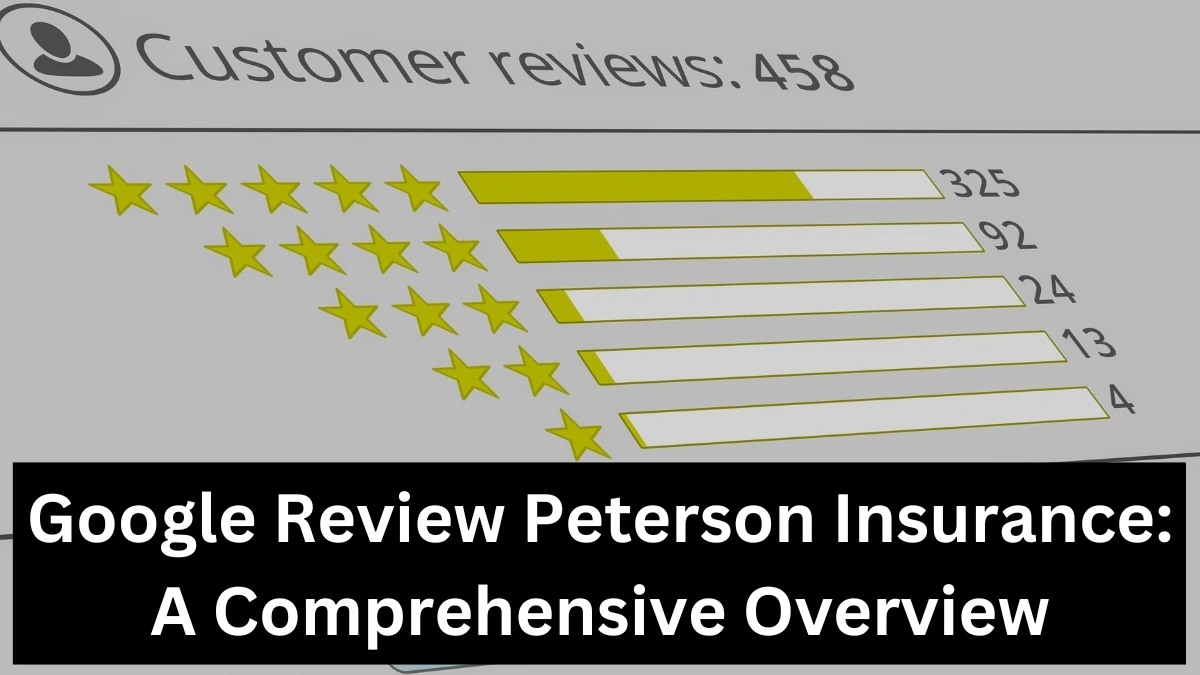 Google Review Peterson Insurance